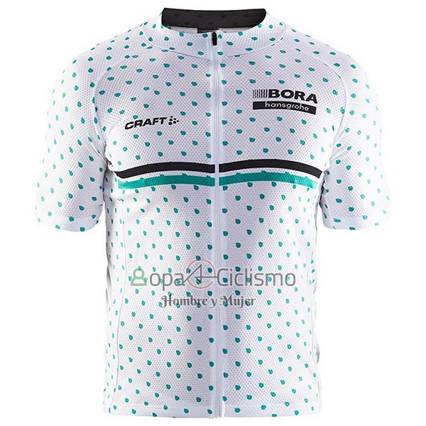 Bora Ropa Ciclismo Culotte Corto 2017 Mangas Cortas Blanco